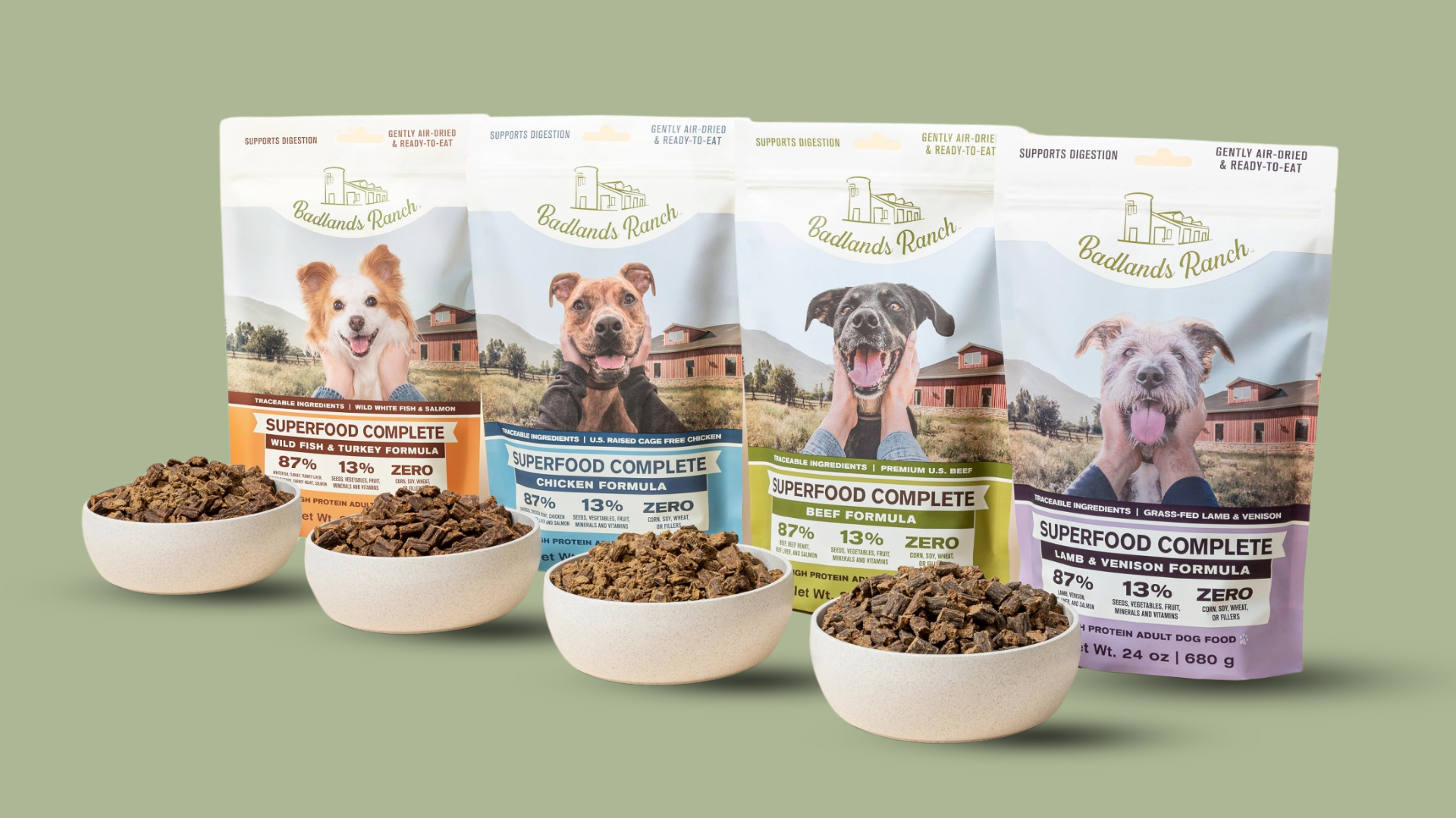 badlands ranch dog food​